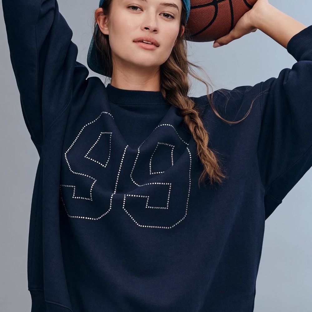 NWT LSPACE x Anthropologie Pullover Sweatshirt